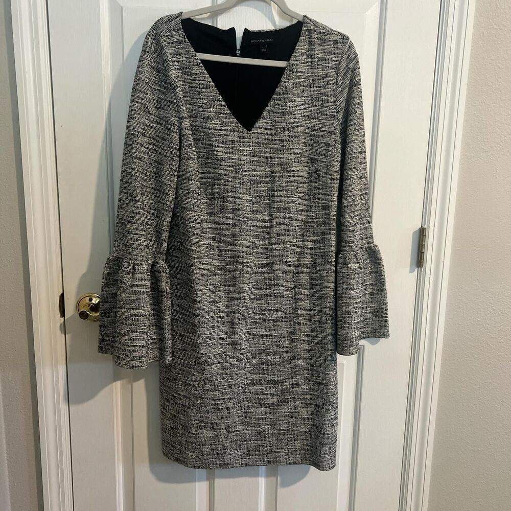 Banana-republic Women's Grey and Black Going-out-dresses